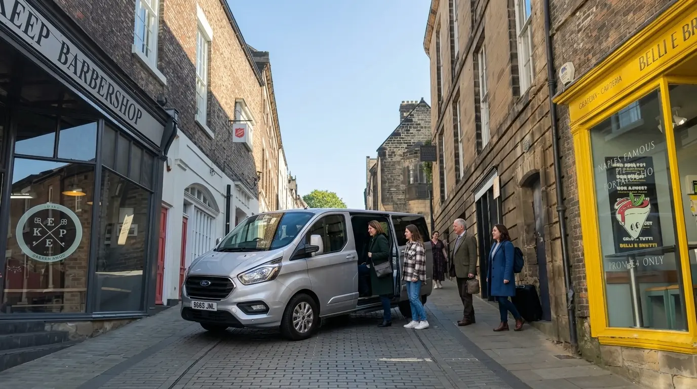 Group taxi service in Durham